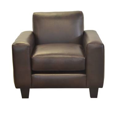 Ikea leather club online chair